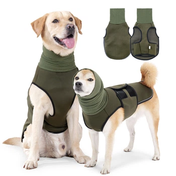 Мягкий жилет для собак WanTalk Security Vest з длинным воротником, S