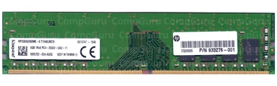 Оперативная память для ПК Kingston DDR4 8GB 2666MHz UDIMM 1Rx8 PC4-2666V (HP26D4U9S8ME-8)
