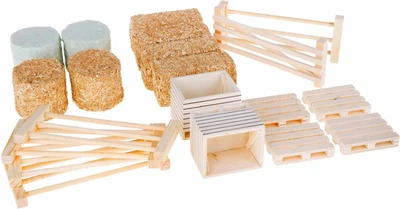 Zestaw Kids Globe Plotki siano sloma i inne 19 el (8713219430392)