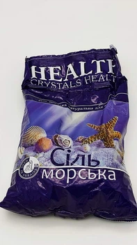 Соль морская Декор для ванн Сrystals Health натуральная (1254292470)