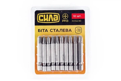Бита РН3*50мм (10шт/уп) СИЛА