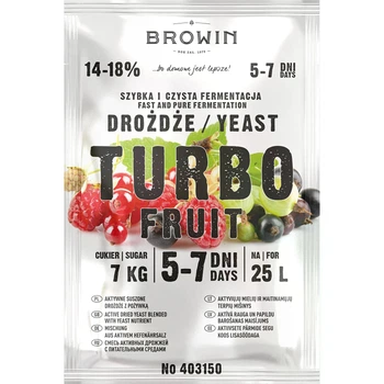 Спиртовые дрожжи TurboFruit для фруктовых браг, 40 г