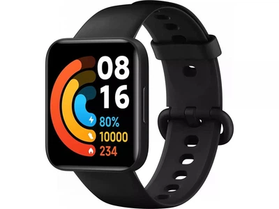 Смарт-часы Xiaomi POCO Watch Black — AMOLED, GPS, пульс, SpO₂, защита 5ATM (BHR5725GL)