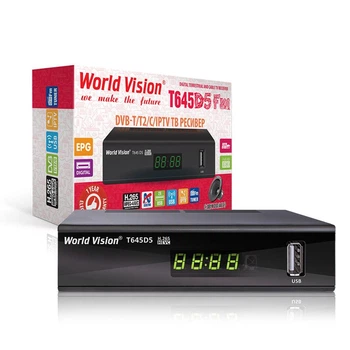 ТВ-ресивер World Vision T645D5 FM