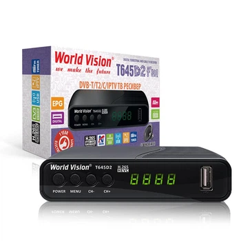 ТВ-ресивер World Vision T645D2 FM