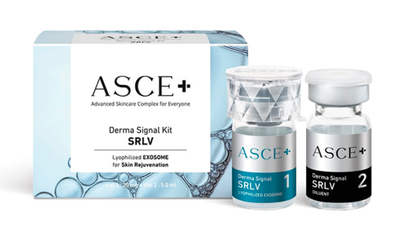 ASCE+ SRLV 20 мг + 5 мл – экзосомы для лица, регенерация и омоложение кожи, Derma Signal Kit, профессиональная экзосомная терапия