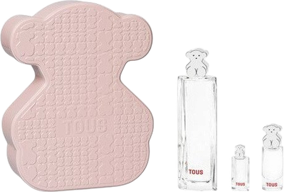 Zestaw damski Tous Tous Woda toaletowa 90 ml + Miniaturka Woda toaletowa 15 ml + Miniaturka Woda toaletowa 4.5 ml (8436603334419)
