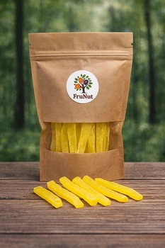 Папайя палички жовта зі смаком дині, 250 г FruNut