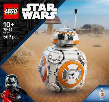 Конструктор LEGO Star Wars Дроїд-астромеханік BB-8 569 елементів (75452)