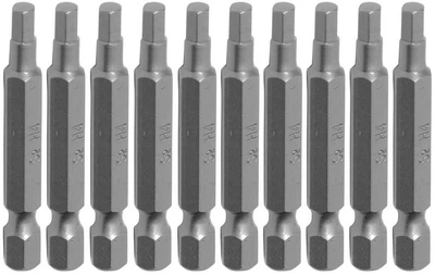 Насадка отверточная Granite HEX4 50 мм ¼" S2 набор 10 шт 10-04-501