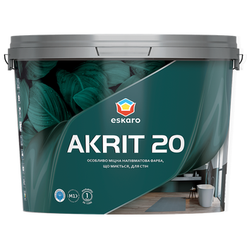 Интерьерная краска Akrit 20 New 9,5л