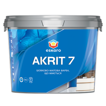 Шелково-матовая краска Akrit 7 New 2,85л