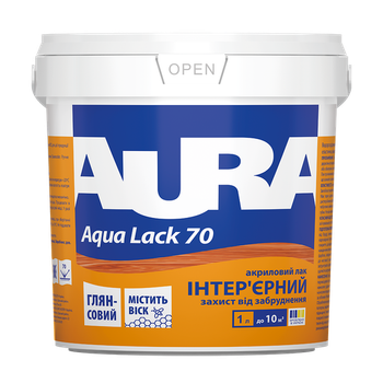 Лак AURA Aqua Lack 70 акриловый 1 л