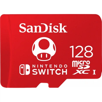 Карта памяти SanDisk microSDXC 128GB A1 UHS-I Ultra for Nintendo Switch (SDSQXAO-128G-GNCZN) Б/У [152681]
