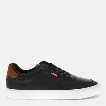 Мужские кеды низкие Levi's 451029027 45 (11) 29.3 см Черные (1159797006)