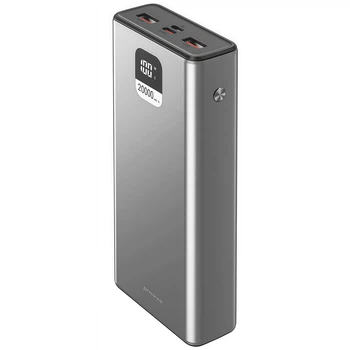 Повербанк 20000 mAh с быстрой зарядкой Proove Guardian (22.5W, 2USB/Type-C). Gray