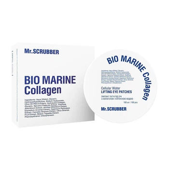 Ліфтинг патчі під очі з колагеном і клітинною водою Mr.SCRUBBER Lifting Eye Patches Bio Marine Collagen, 100 шт