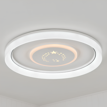 Потолочная LED-люстра 99W VALESO 2H-003 круглая с акриловым рассеивателем 2700–6500K белого цвета