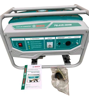 Генератор безниновый BOSCH PM-AGR-3800M (3,5 кВт/3.8 кВт) Ручной запуск