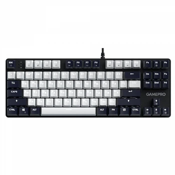 Дротова механічна клавіатура GamePro Genesis Metallic (mk110b) 87% Red switches