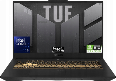 Ноутбук ASUS TUF Gaming F17 17.3"FHD 144Hz Core 5 210H 16Gb/512GB RTX3050 FX707VJ-HX027