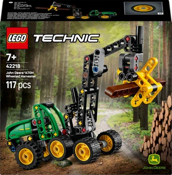 Конструктор LEGO Technic Колісний комбайн John Deere 1470H 117 елементів (42218)