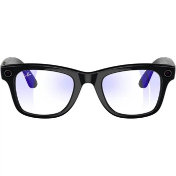 Смарт-очки Ray-Ban Meta Wayfarer Shiny Black Frame Clear Lenses (RW4008 601/SB 53-22) Б/У [148230]