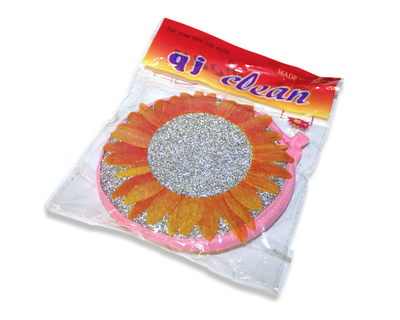 Мочалка FROM FACTORY MOF Солнышко Ø11см