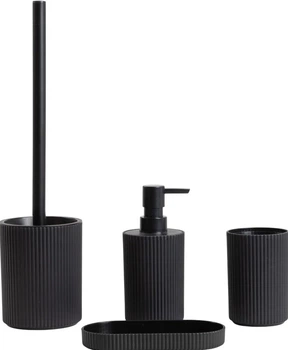 Zestaw akcesoriów łazienkowych Homla Essentials Agua Czarny (238703)