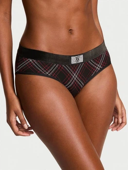 Трусики сліпи жіночі бавовняні Victoria's Secret 27184881 XL Чорні (42112955166998)