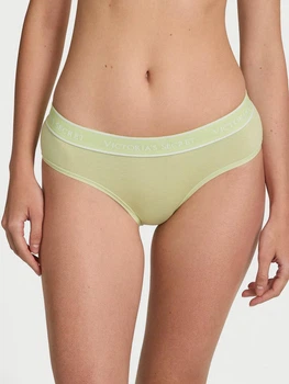 Трусики слипы женские хлопковые Victoria's Secret 27065181 L Салатовые (42112955167015)