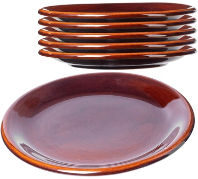 Zestaw talerzy Kadax Olympia płytkich 24 cm 6 szt (ZES5903699480885)