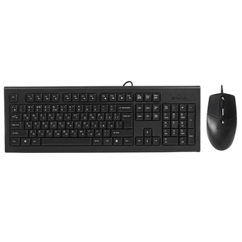Комплект (клавиатура, мышь) A4Tech KR-8572S Black