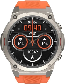 Smartwatch HiFuture FutureGo Mix2 Pomaranczowy (6972576181022)