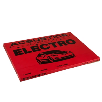 Виброизоляция для авто Acoustics Electro 700х500х2.5 мм шумоизоляция для электромобиля