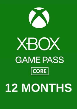 Xbox Game Pass Core — 12 месяцев Xbox One/Series S/X подписка для всех регионов и стран