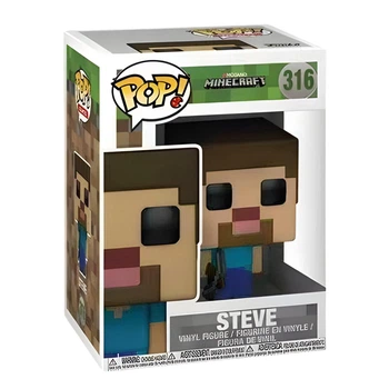 Фигурка POP Minecraft Стив с киркой 10 см (2025-21)