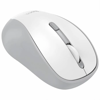 Двухдиапазонная беспроводная мышь HOCO GM41 – 2.4G + Bluetooth 3.0/5.2, 4 кнопки, 1600 DPI, белая
