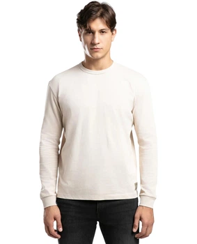 Футболка-лонгслив плотная мужская Lee Cooper Jordy 261LCM241030.1201 XL бежевая (8682272697809)