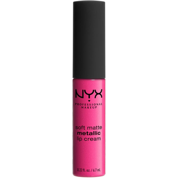 Кремовая металлическая матовая помада NYX Cosmetics Soft Matte Metallic Lip Cream SMMLC03 Paris