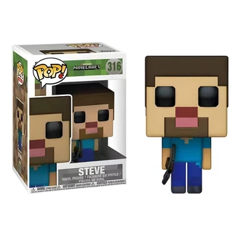 Дитяча колекційна фігурка Minecraft Pop Стів (2025-21)