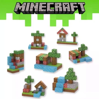 Minecraft магнитный конструктор Развивающий набор для творчества и построения 100 блоков