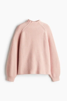 Светр в складі з вовною H&M 1246588002c49 XL рожевий (100002845)