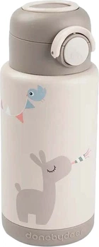 Дитяча термопляшка Done by Deer Бежева 340 мл (5712643059455)