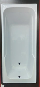 Прямоугольная акриловая ванна RAK Ceramics Orient 1700x750 мм голубая для ванной комнаты душевой резервуар (LIV-S_11C)
