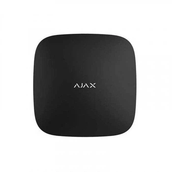 Централь системы безопасности Ajax Hub black Ajax беспроводная сигнализация для охраны дома контроль датчиков (YU-GT_33A)