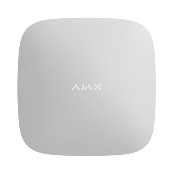 Централь системы безопасности Ajax Hub 2 Plus white хаб управления 4 канала связи для охраны и видеонаблюдения (YU-GT_33A)