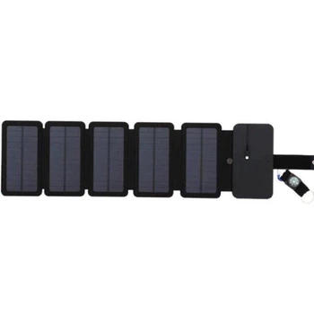 Портативное солнечное зарядное устройство Kernuap SunPower 10 Вт для смартфонов и гаджетов универсальное зарядное устройство 1,5 А (VIL-O_33P)
