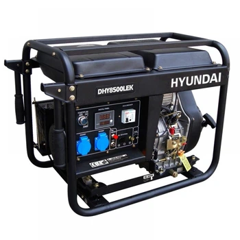 Генератор дизельний Hyundai DHY8500LEK 220В 6,5/6