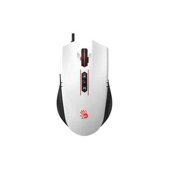 Компьютерная мышь A4tech Bloody ES7 RGB оптическая USB 8 кнопок 100-6000 CPI 1.8 м белая (ES7)